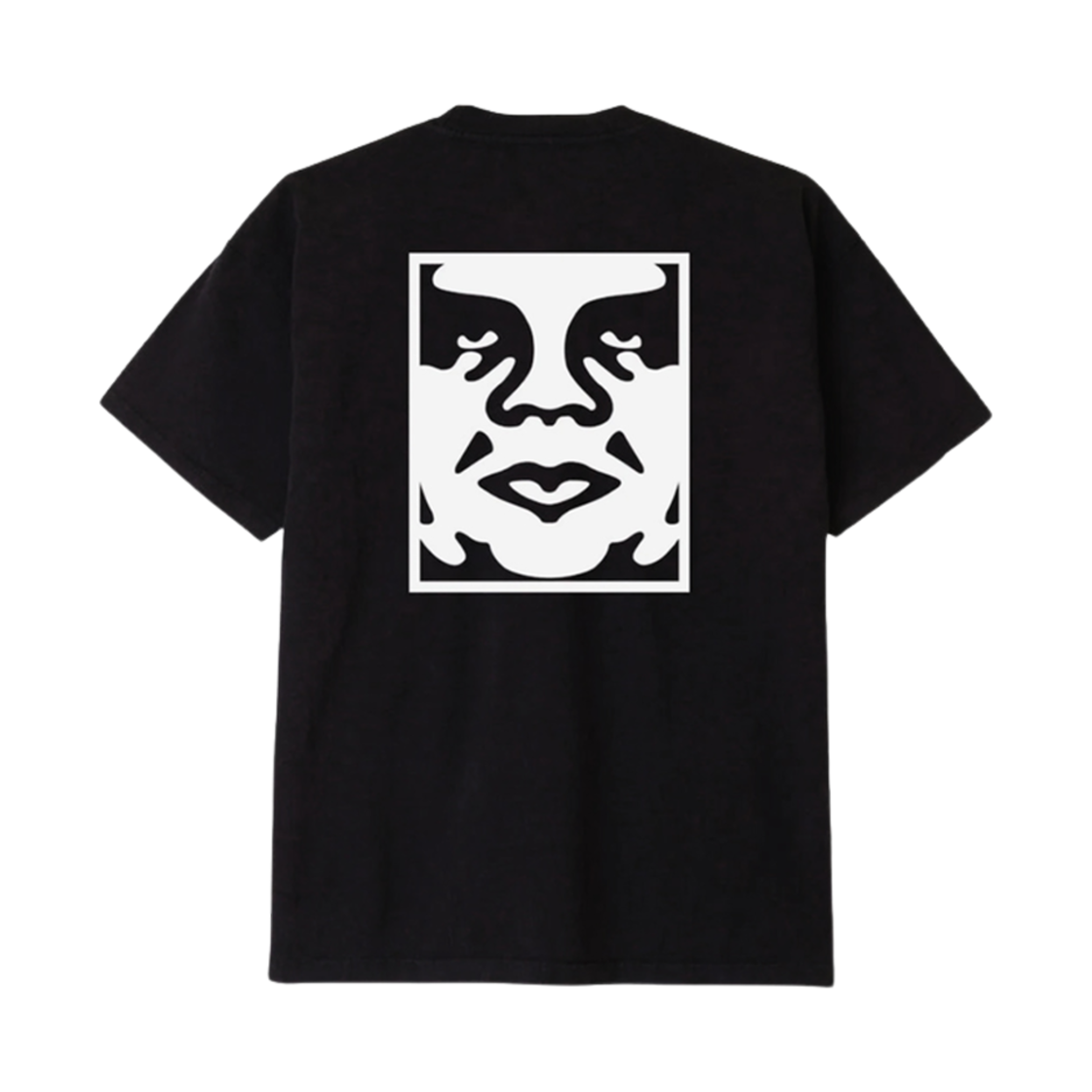 오베이 볼드 아이콘 헤비웨이트 티셔츠 오프 블랙(Obey Bold Icon Heavyweight T-Shirt Off Black)