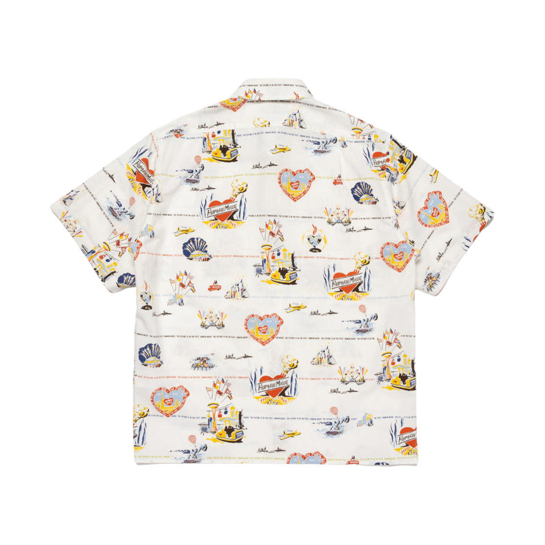 휴먼 메이드 프린티드 셔츠 화이트(Human Made Printed Shirt White) - 2