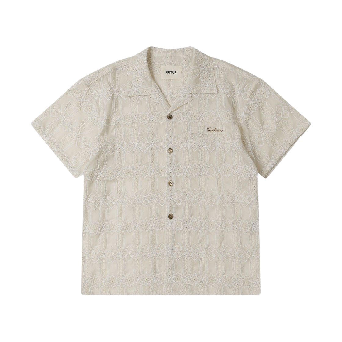 프리터 더 니들 셔츠 화이트