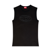 Diesel T-Bisco-Bigoval Sleeveless Top Black