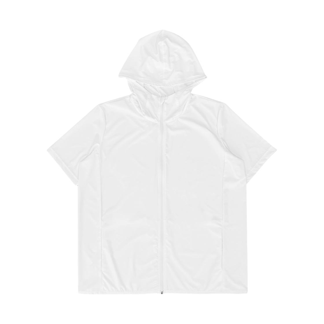 (W) 지초이 데일리 워터프루프 집 후드 화이트((W) Jichoi Daily Waterproof Zip Hoodie White)