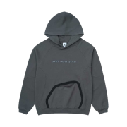 Sansan Gear Nylon Pocket Hoodie Charcoal - 24SS