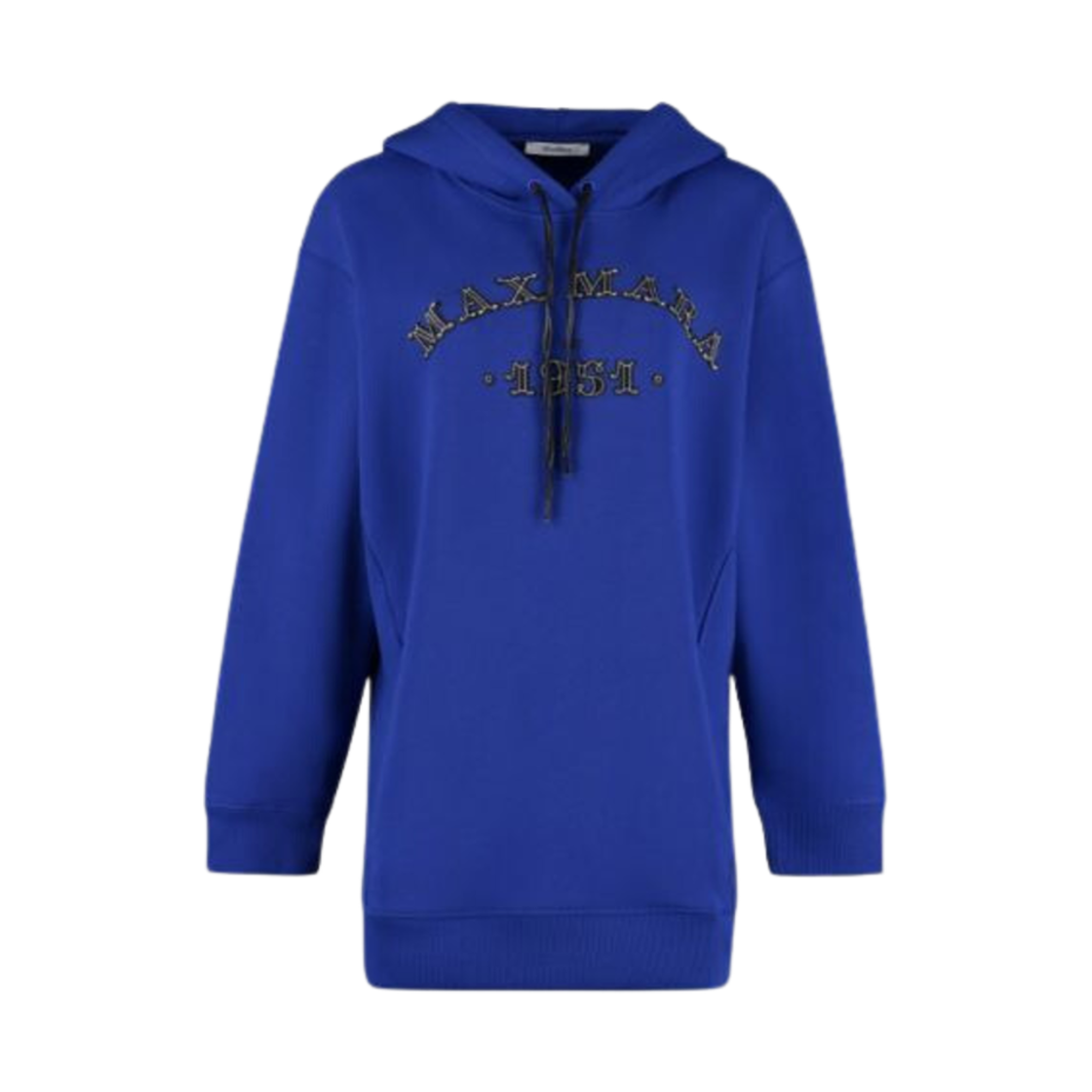 ADITO-004 (W) Max Mara Adito Cotton Hoodie Blue