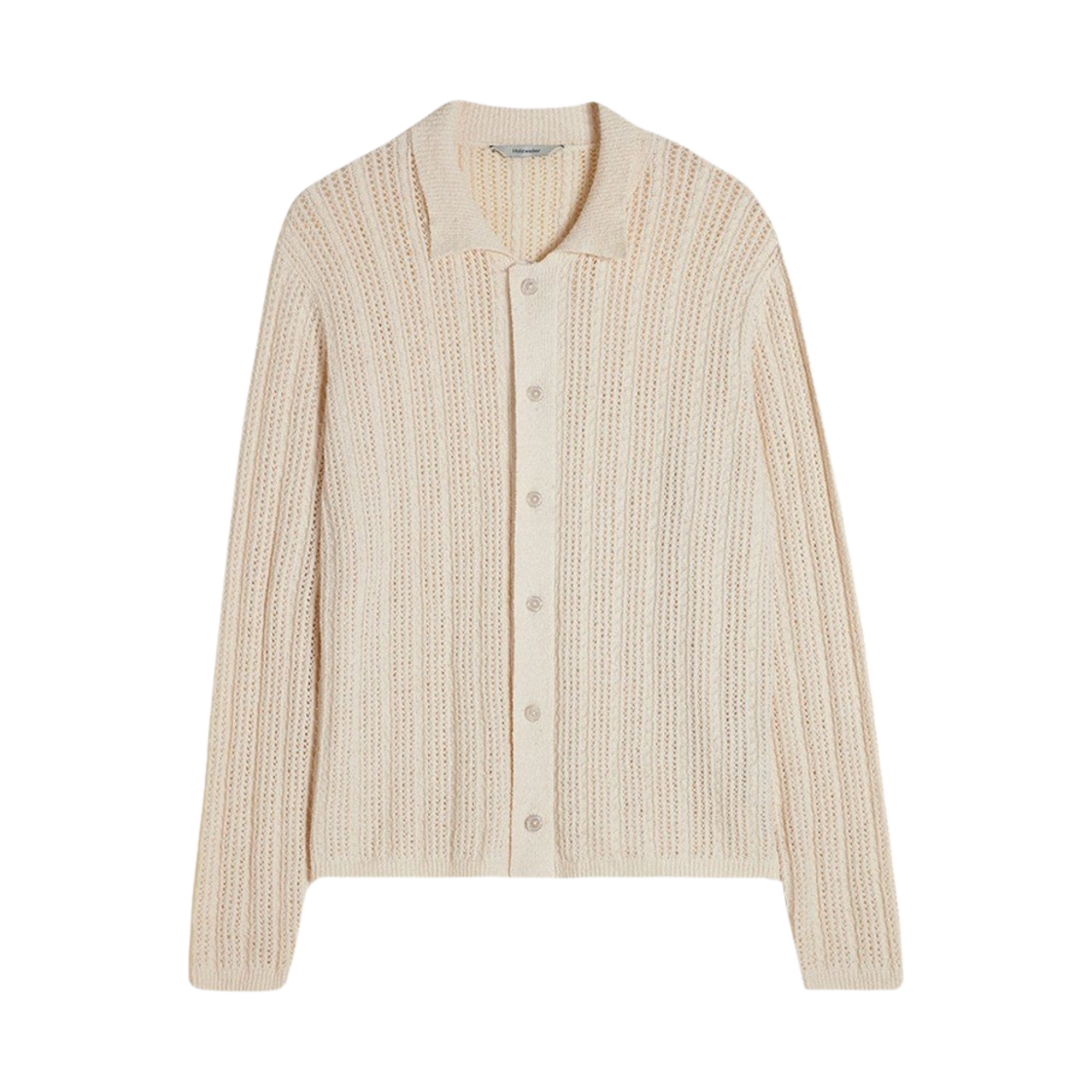 KM4AKNCHZ15EC Holzweiler Rina Knit Cardigan Ecru