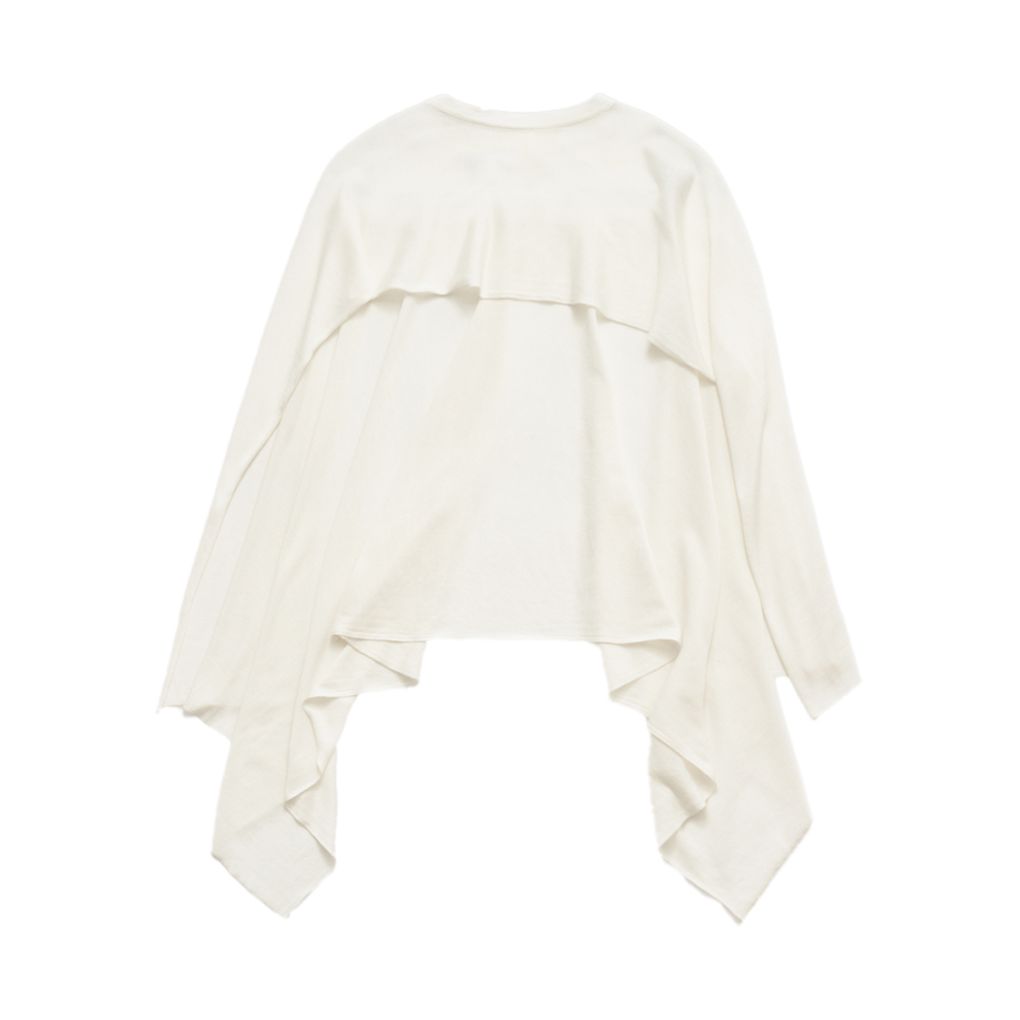 FV25B_CD01IV000 FARVEN [16Gauge] Tencel Silk Cape Ivory