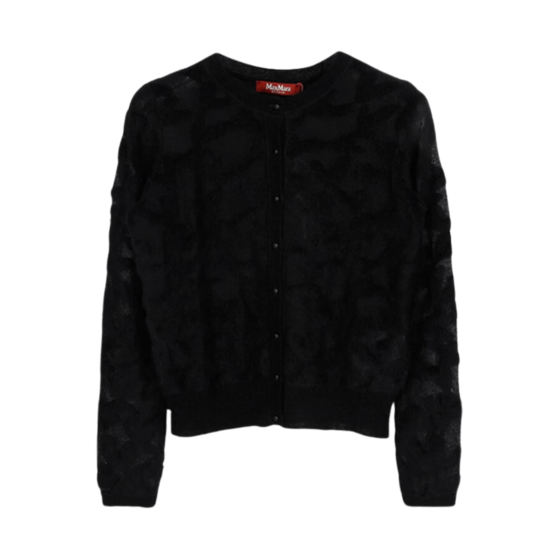 ALVARO-008 (W) S Max Mara Studio Alvaro Cardigan Black