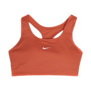 (W) Nike Swoosh Pad Sports Bra Madder Root - Asia