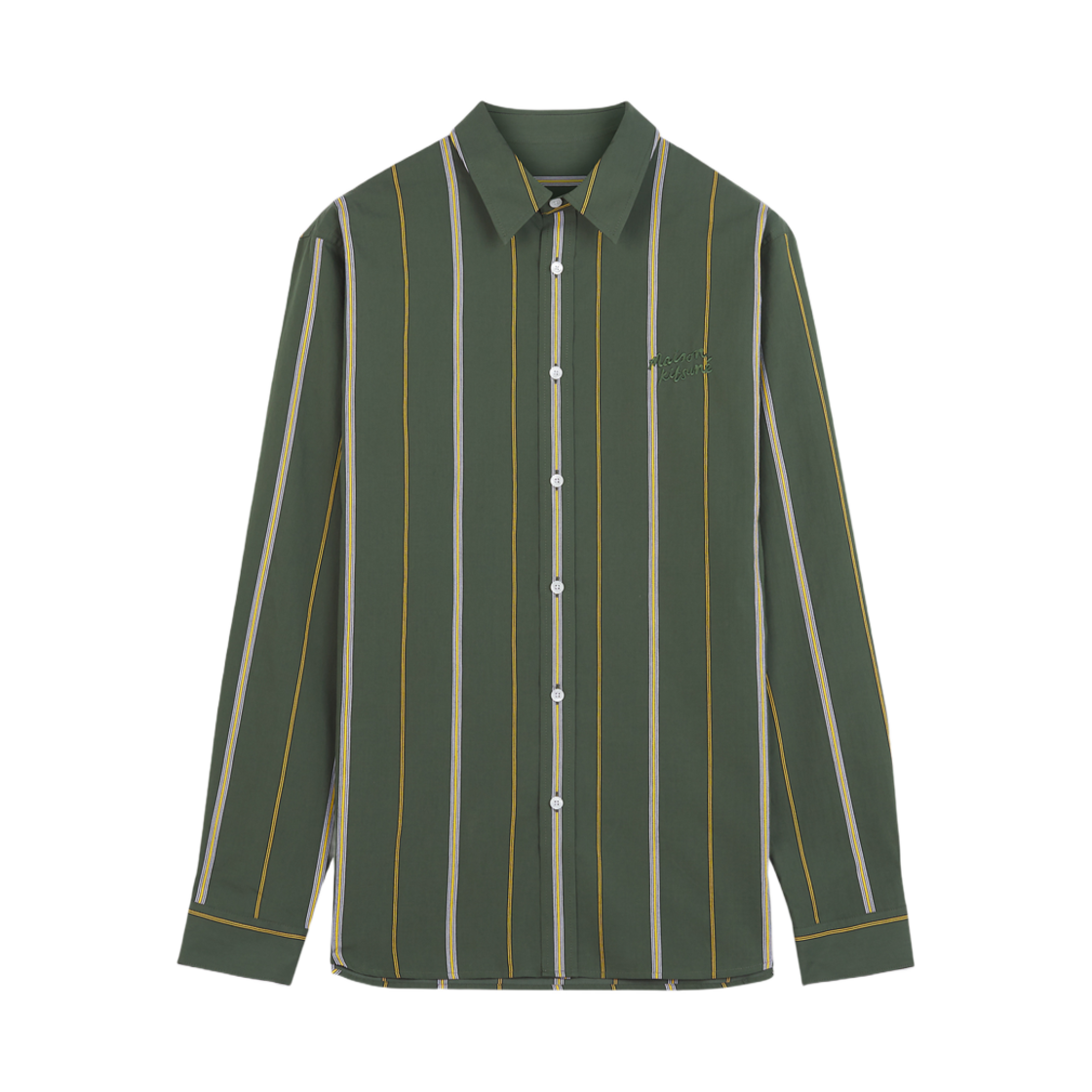 메종 키츠네 릴렉스 셔츠 레인저 그린(Maison Kitsune Relaxed Shirt Ranger Green) - 1