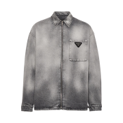 Prada Denim Shirt Gray