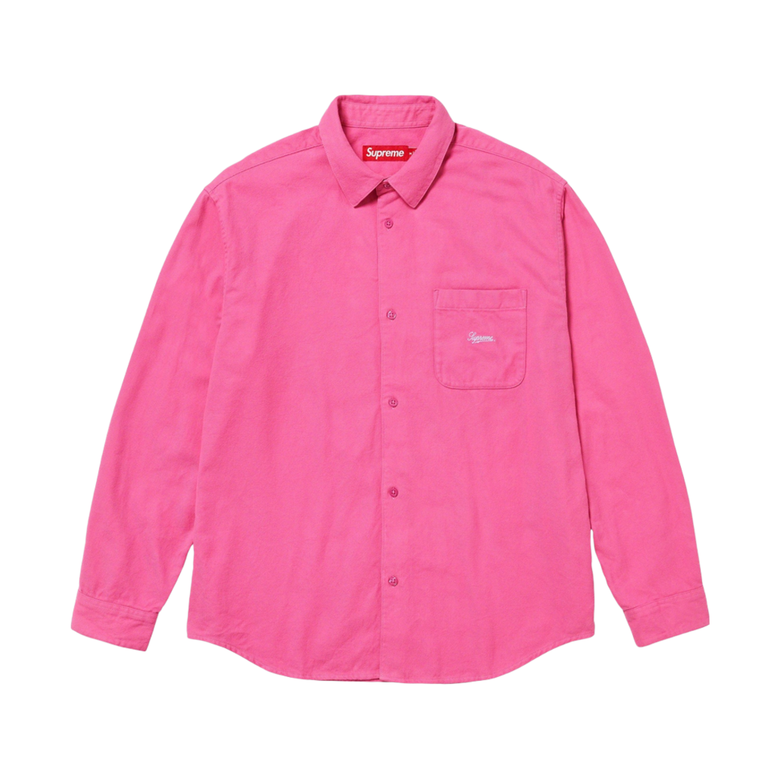 - Supreme Flannel Shirt Fushcia - 23FW