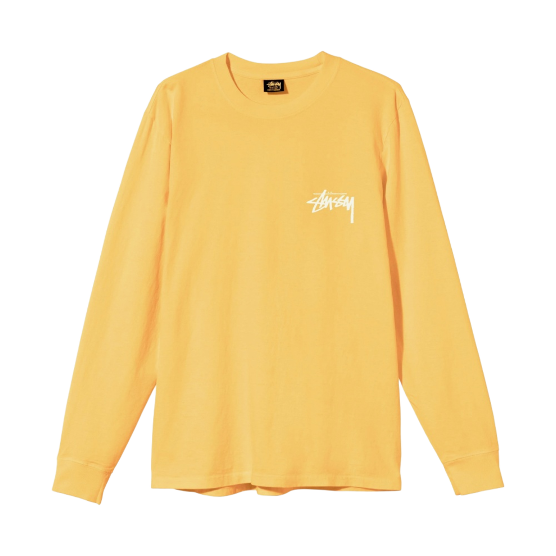 스투시 스프링 위즈 피그먼트 다이드 롱슬리브 티셔츠 옐로우(Stussy Spring Weeds Pigment Dyed LS T-Shirt Yellow) - 2
