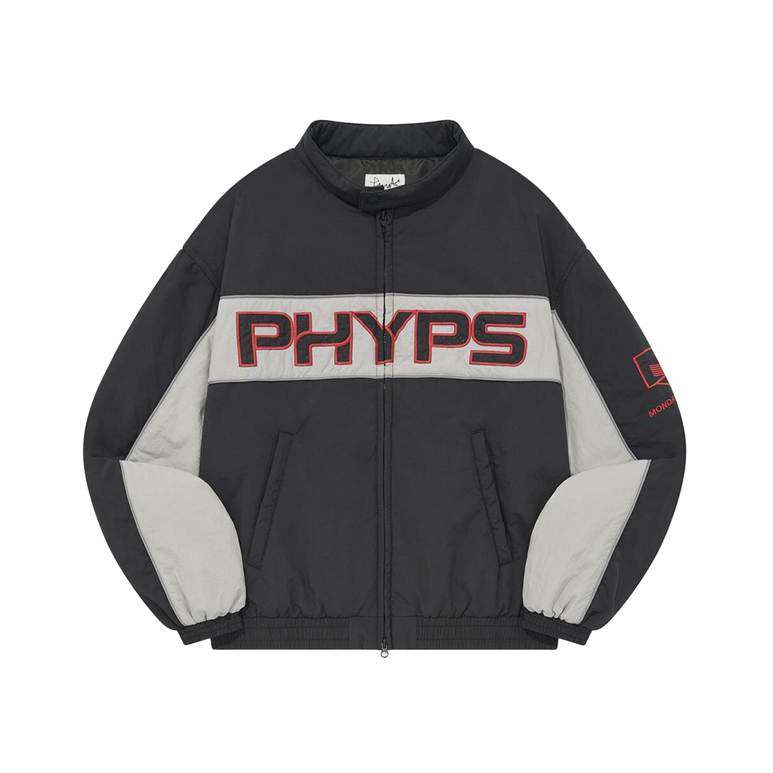 피지컬 디파트먼트 챌린저 레이서 자켓 차콜(Phyps Dept Challenger Racer Jacket Charcoal)