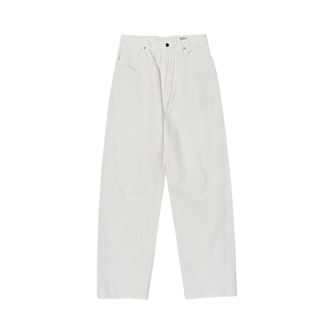 (W) 오어슬로우 1040 하이 웨이스트 데님 자스민 화이트((W) Orslow 1040 High Waist Denim Jasmin White)