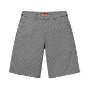 Supreme Work Shorts White Houndstooth - 25SS