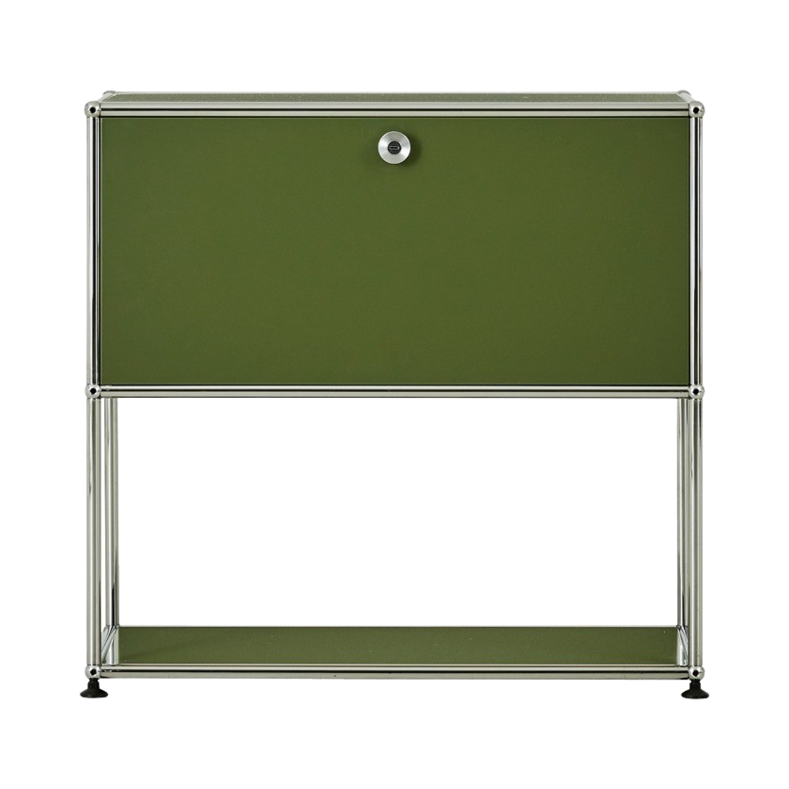 USM 할러 스토리지 1x2 올리브 그린(USM Haller Storage 1x2 Olive Green)