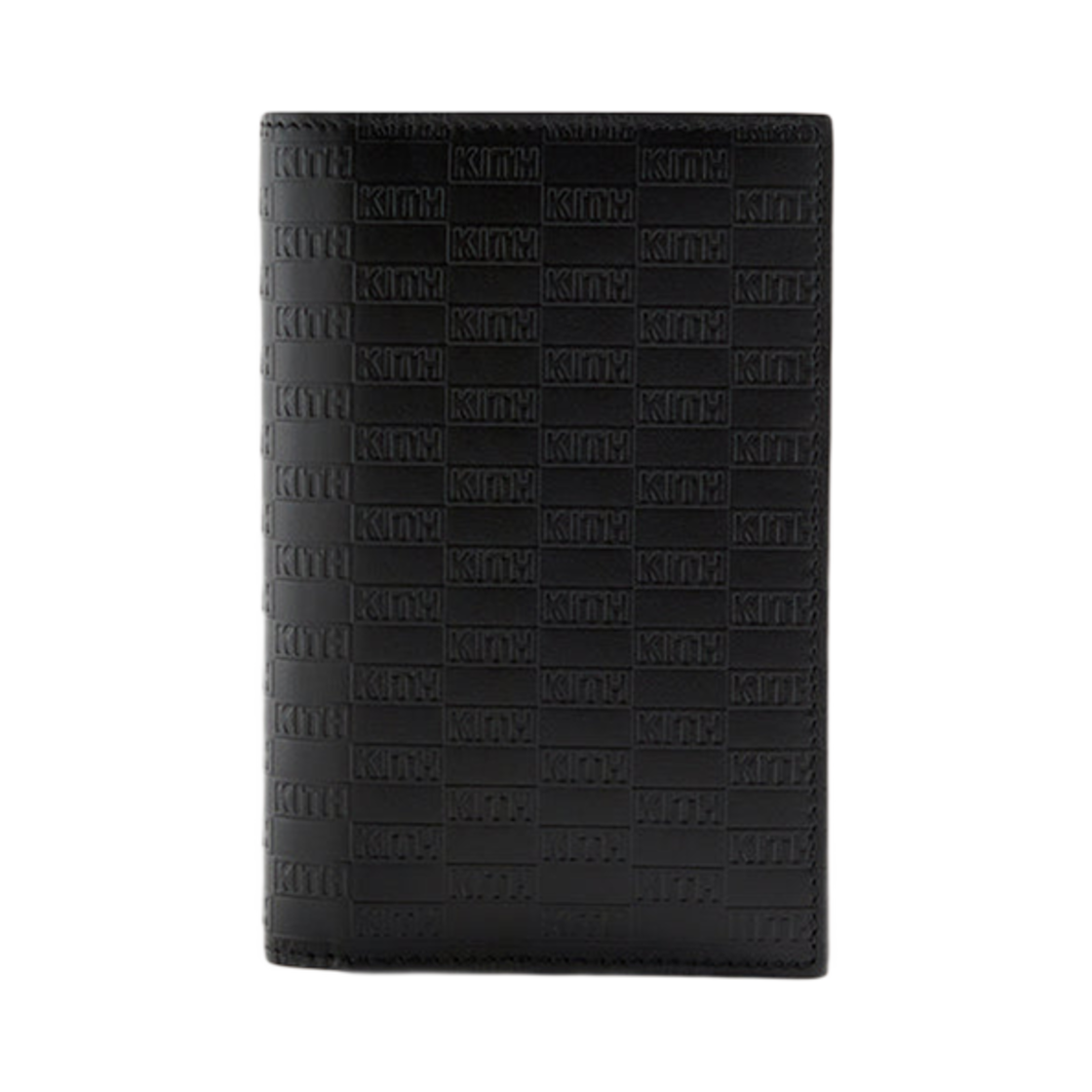 KHM150125-001 Kith Monogram Passport Holder Black