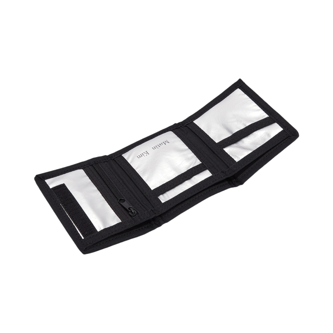 마뗑킴 글로시 캠프 지갑 실버(Matin Kim Glossy Camp Wallet Silver) - 2