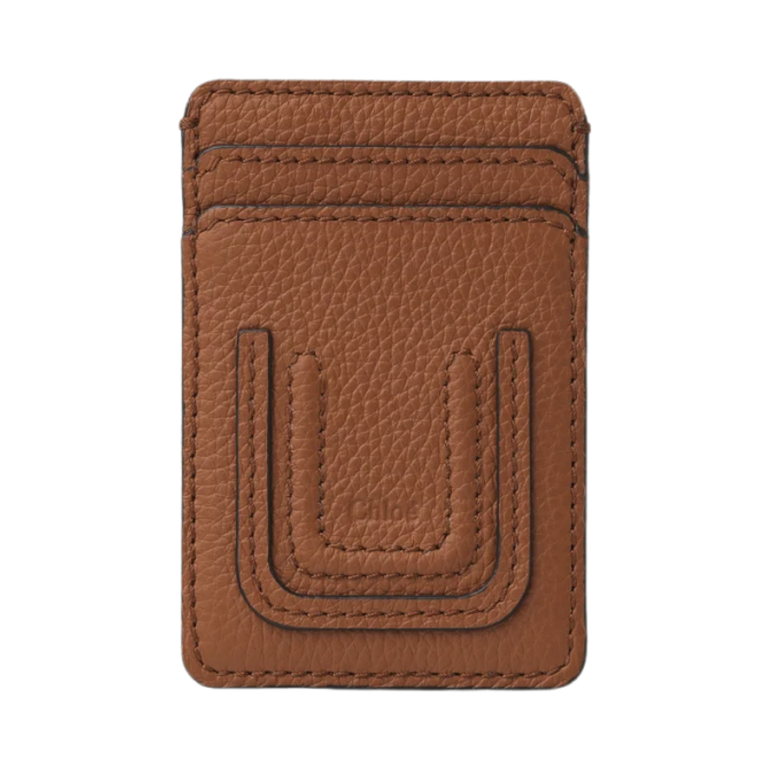 끌로에 마르씨 카드 홀더 탄(Chloe Marcie Card Holder Tan) - 1