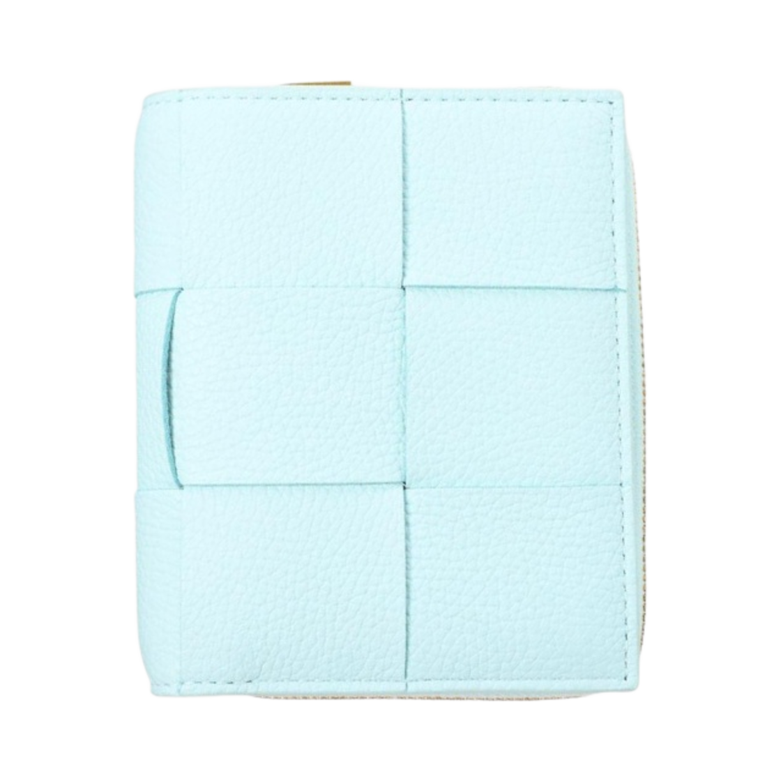 보테가 베네타 폴더형 지퍼 지갑 페일 블루(Bottega Veneta Bi-Fold Zip Wallet Pale Blue) - 1