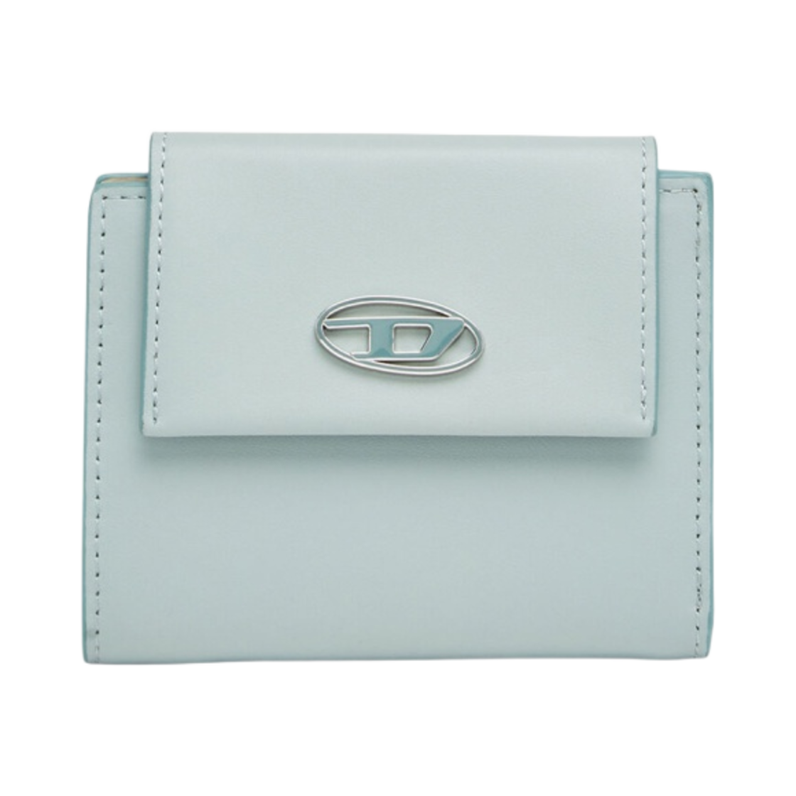 디젤 바이폴드 코인 S 레더 월렛 라이트 블루(Diesel Bi-Fold Coin S Leather Wallet Light Blue) - 1