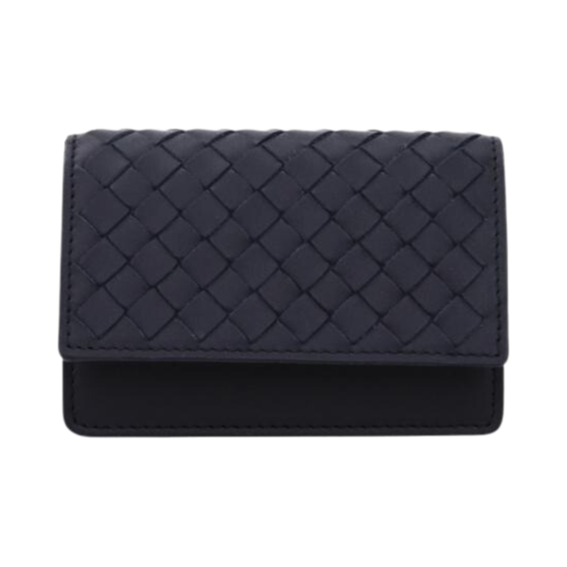 529121V46518836 Bottega Veneta Flap Card Case Navy