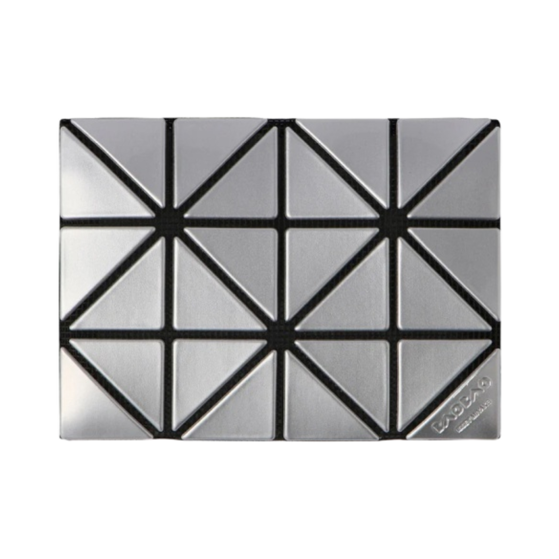AG711-91 Bao Bao Issey Miyake Card Case Silver