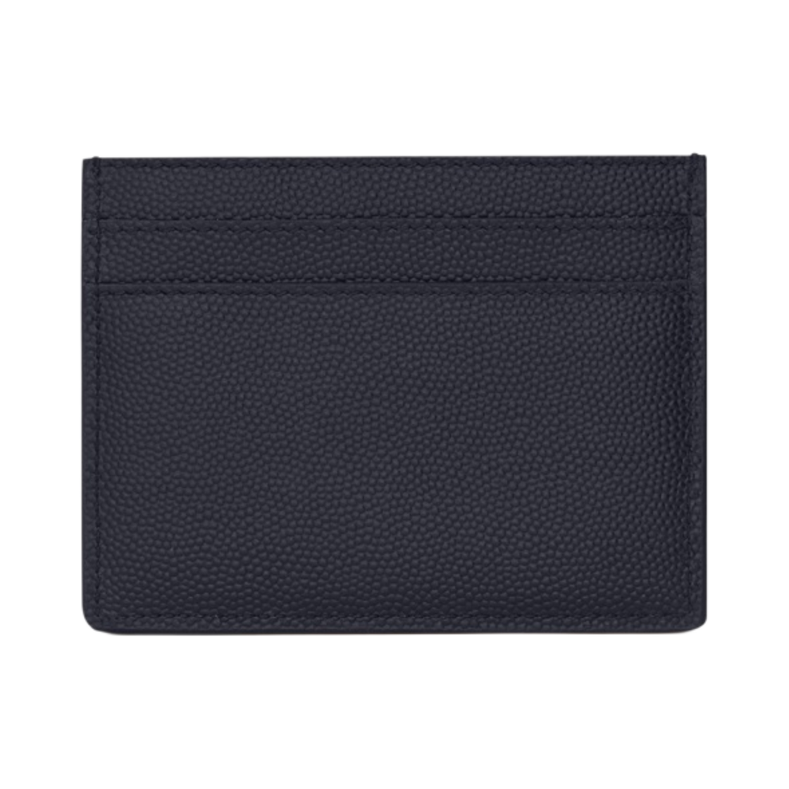 생로랑 그랑 드 뿌드르 엠보스드 레더 파리 카드 케이스 미드나잇 블루(Saint Laurent Paris Credit Card Case in Grain de Poudre Embossed Leather Midnight Blue) - 2