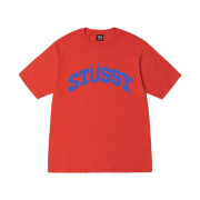 Stussy Block Sport Pigment Dyed T-Shirt Tomato