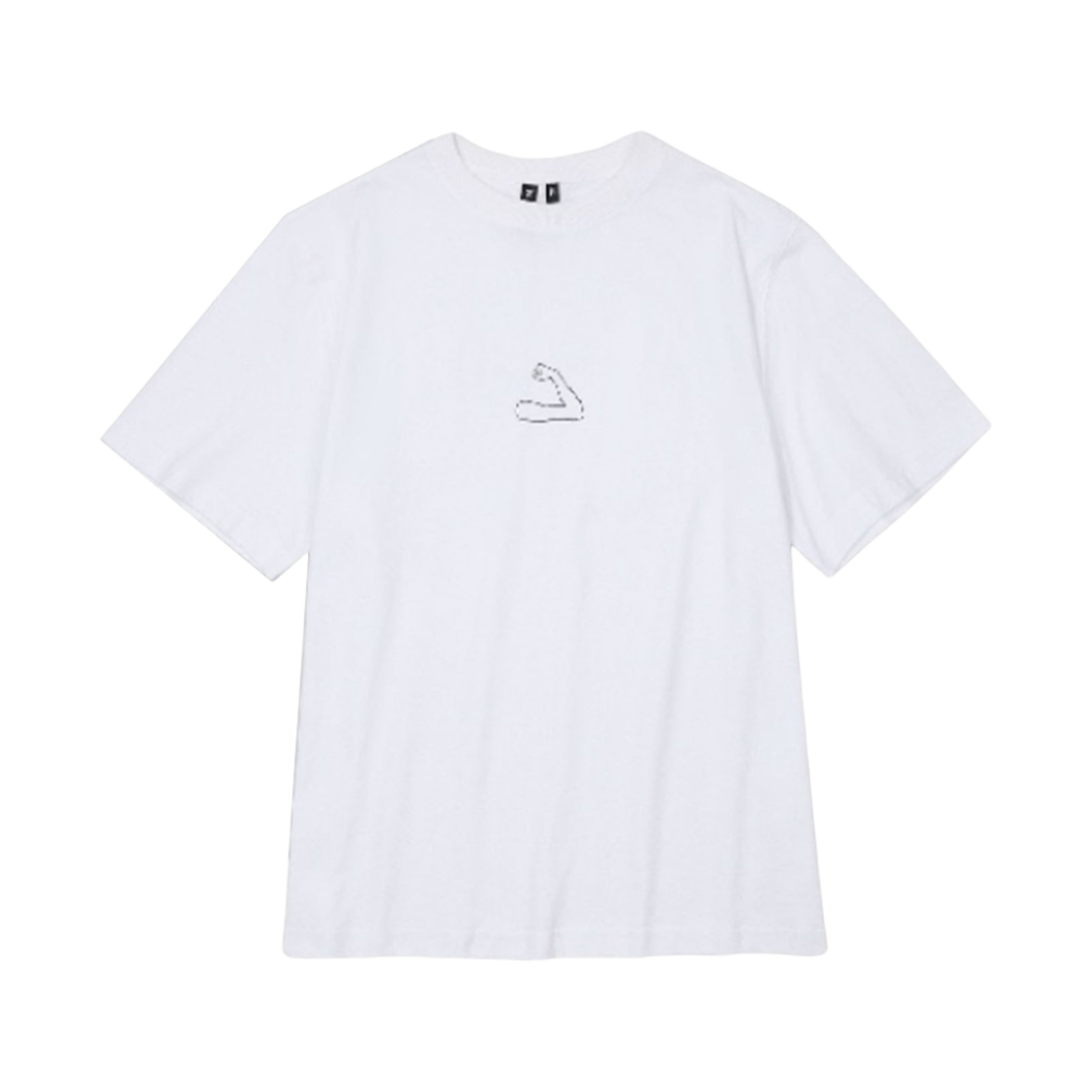 르세라핌 숏슬리브 티셔츠 화이트(LE SSERAFIM S/S T-Shirt White)