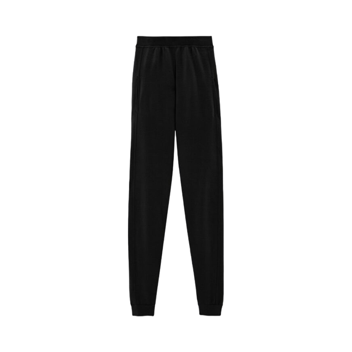 740463-YAZA2-1000 (W) Saint Laurent Sweatpants In Wool Black