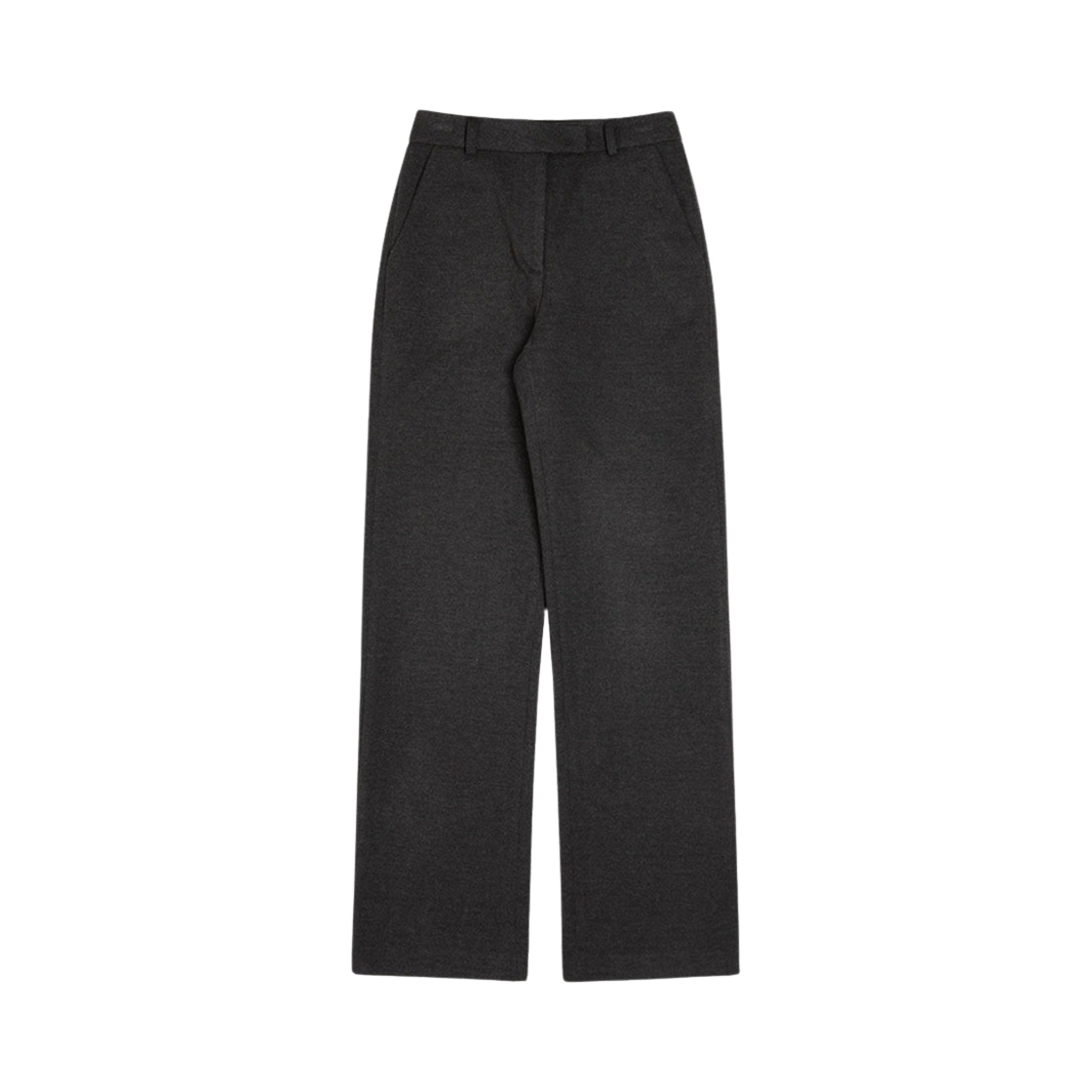 시야쥬 SIPT7021 더블 위브 롱 와이드 슬랙스 차콜