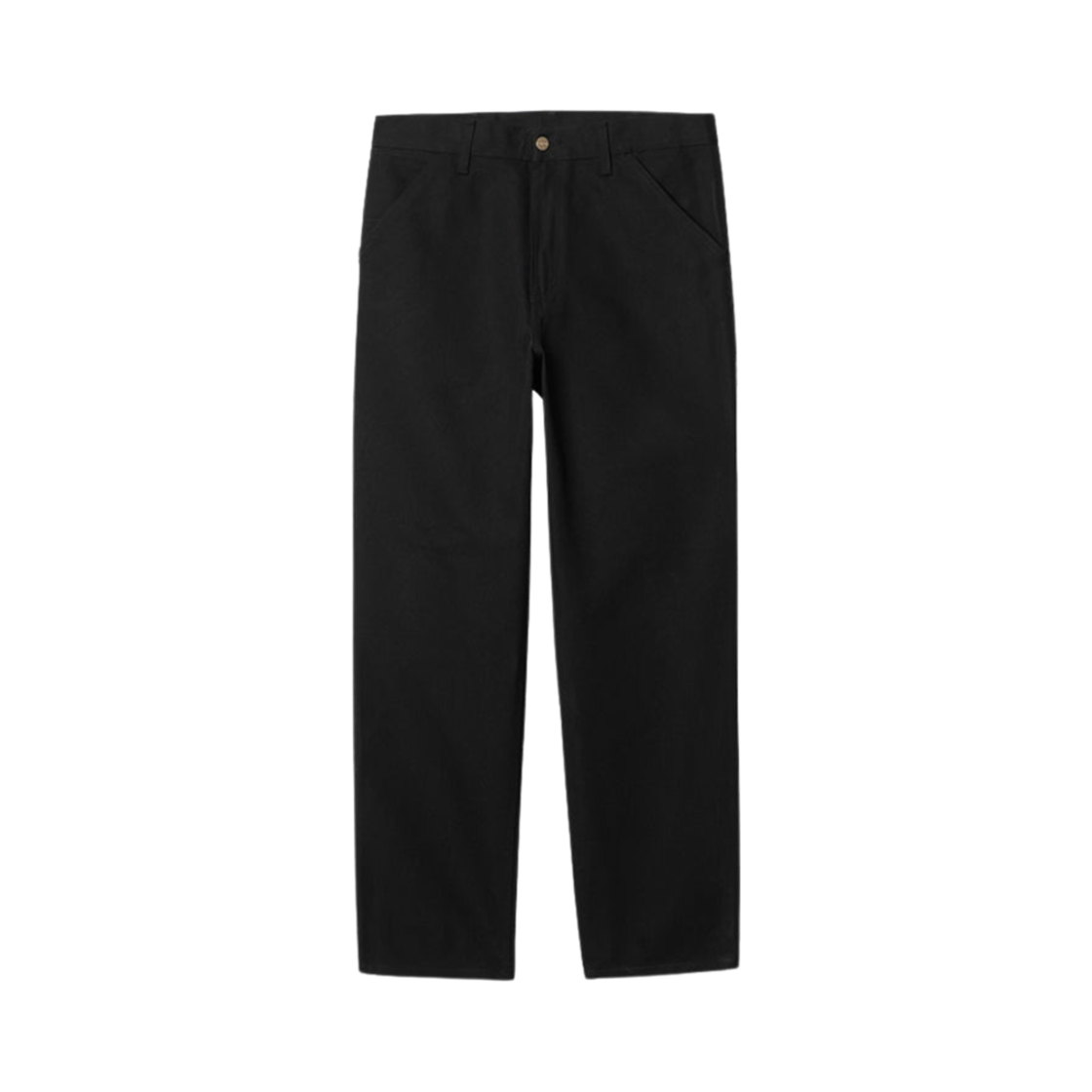 칼하트 WIP 디어본 캔버스 싱글 니 팬츠 블랙 리지드(Carhartt WIP Dearborn Canvas Single Knee Pants Black Rigid) - 2