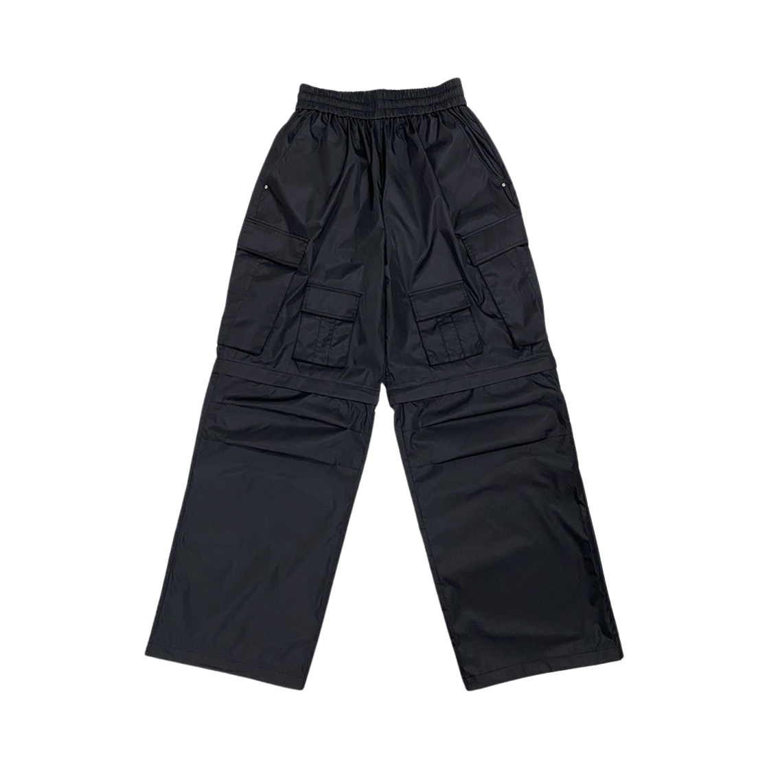 [KREAM 단독] 오엠오 디테처블 나일론 카고 팬츠 블랙([KREAM 단독] OMO Detachable Nylon Cargo Pants Black)
