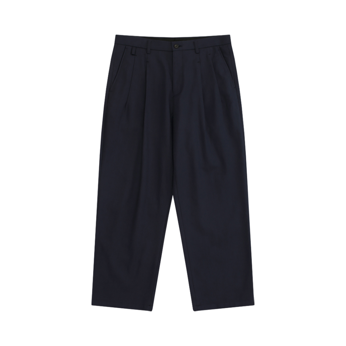 SS24PTS088NY Hongwoosung 2tucks Ballon Pants Navy