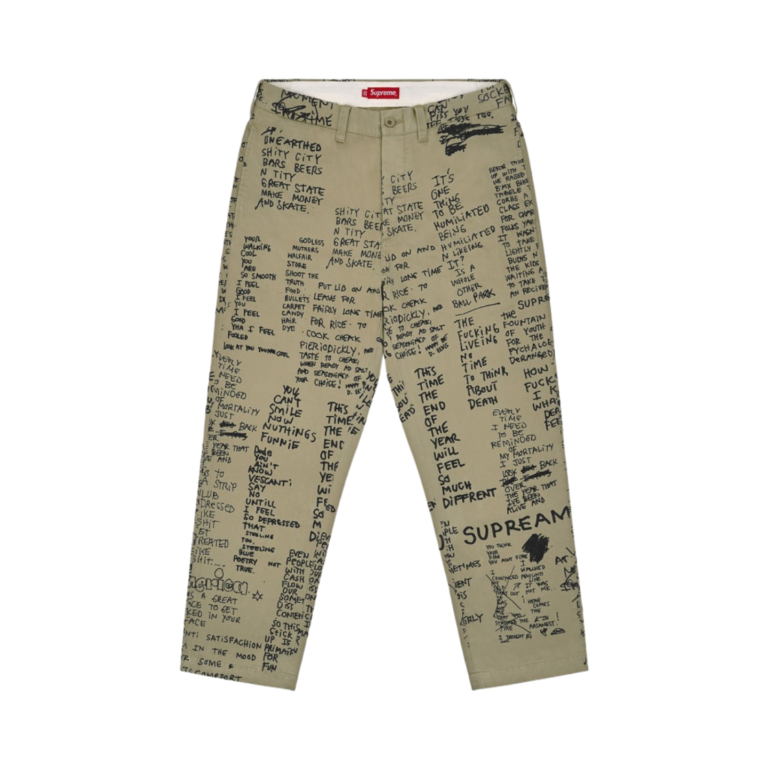 パンツ Supreme Gonz Poems Chino Pant Supreme Gonz Poems Chino Pant (SS23) - $168