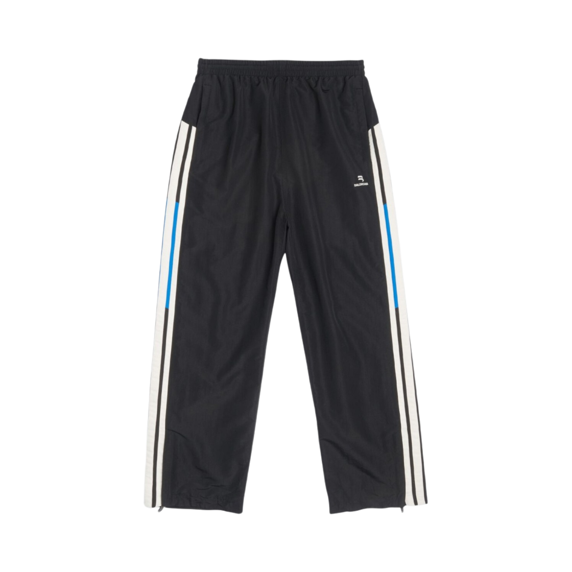 발렌시아가 스포티 B 크롭 트랙 팬츠 블랙