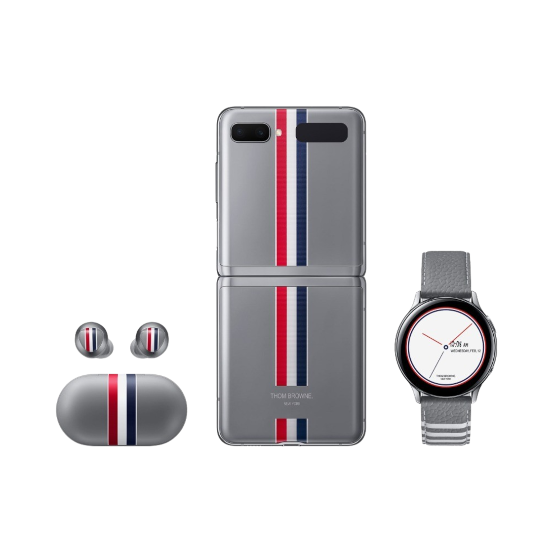 삼성 갤럭시 Z 플립 톰브라운 에디션 (국내 정식 발매 제품)(Samsung Galaxy Z Flip Thom Browne Edition (Korean Ver.))