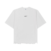 Ader Error Og; Diagonal @2221 T-Shirt Off White