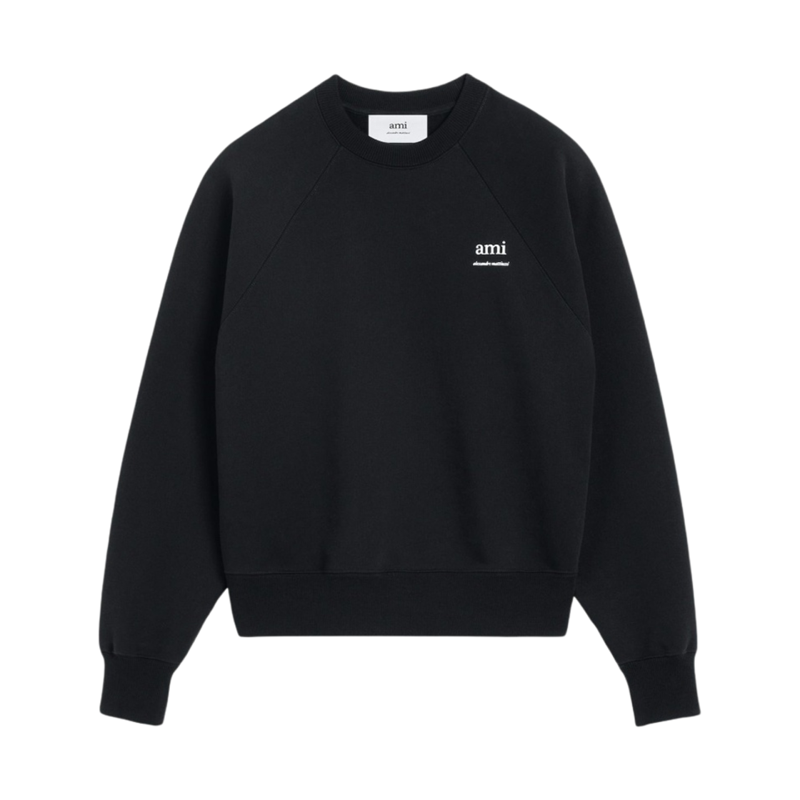 USW024-747-001 AMI Alexandre Mattiussi Sweatshirts Black