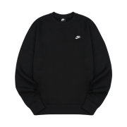 Nike NSW Club Fleece Crew Sweatshirt Black - US/EU