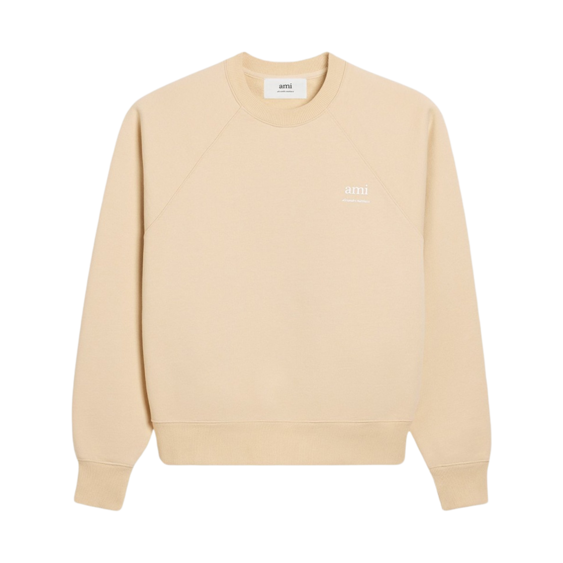 USW024-747-721 AMI Alexandre Mattiussi Sweatshirts Cream