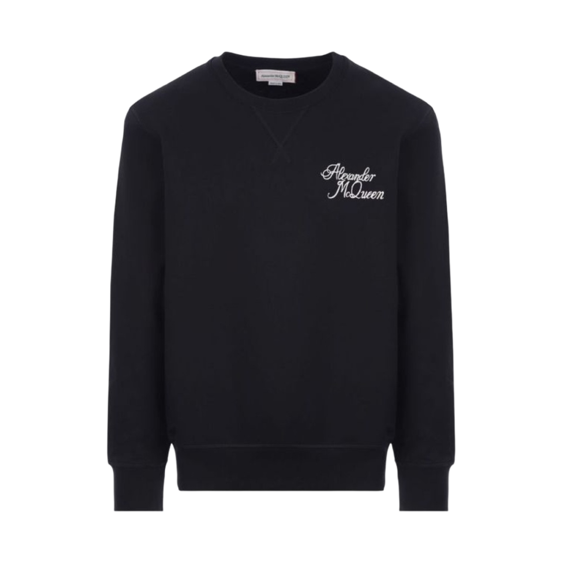 알렉산더 맥퀸 블레이크 일러스트레이션 로고 스웨트셔츠 블랙(Alexander McQueen Blake Illustration Logo Sweatshirt Black) - 2