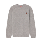 Kenzo Paris Merino Wool Jumper Misty Grey
