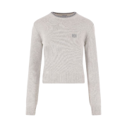 (W) Loewe Sweater in Wool Light Grey