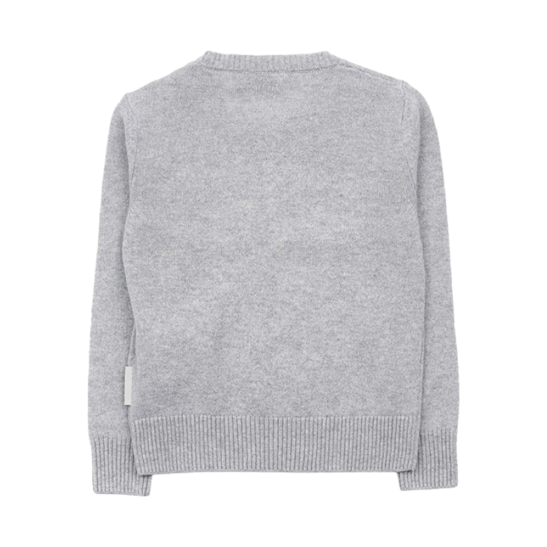 (키즈) 몽클레르 울 캐시미어 니트 그레이 - 23FW((Kids) Moncler Wool Cashmere Knit Gray - 23FW) - 2