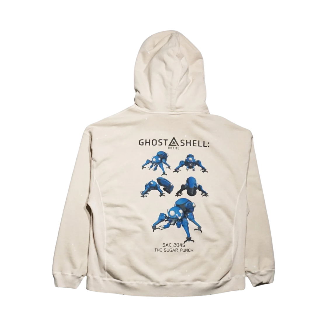 슈가 펀치 고스트 인 더 쉘 삭 2045 타치코마 후드 화이트(Sugar Punch Ghost In The Shell Sac 2045 Tachikoma Hoodie White) - 2