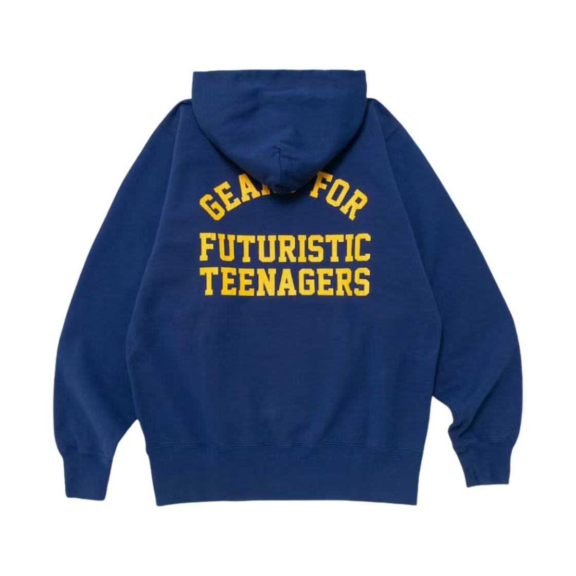 휴먼 메이드 스냅 후드 네이비(Human Made Snap Hoodie Navy) - 2