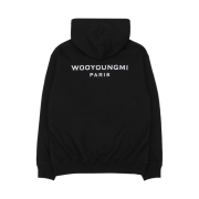 Wooyoungmi Back Logo Hoodie Black - 23FW