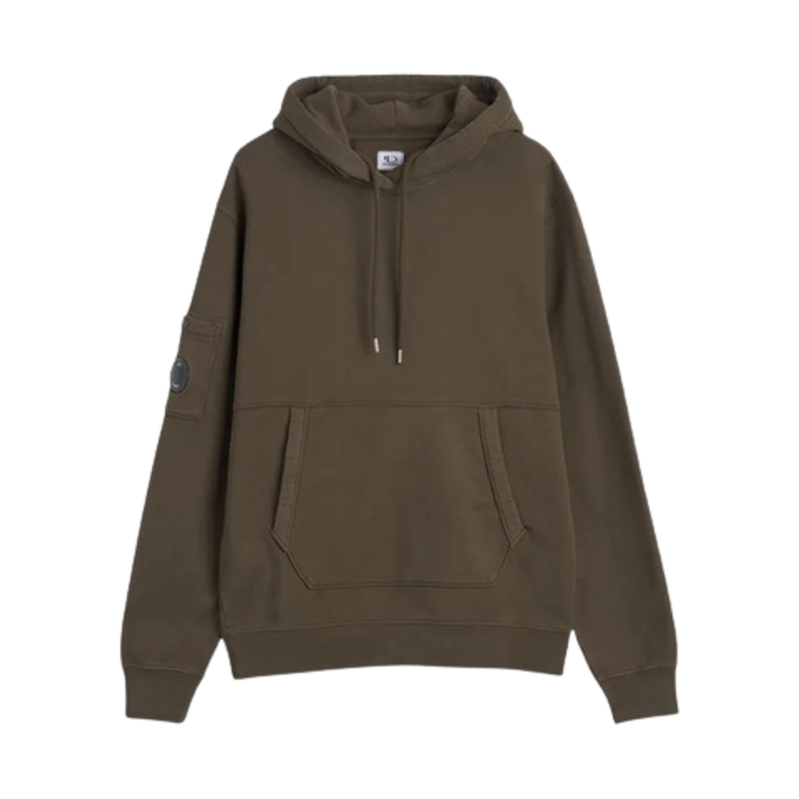 C.P. 컴퍼니 다이애그널 플리스 후드 아이비 그린 - 22FW(C.P. Company Diagonal Fleece Hoodie Ivy Green - 22FW) - 1