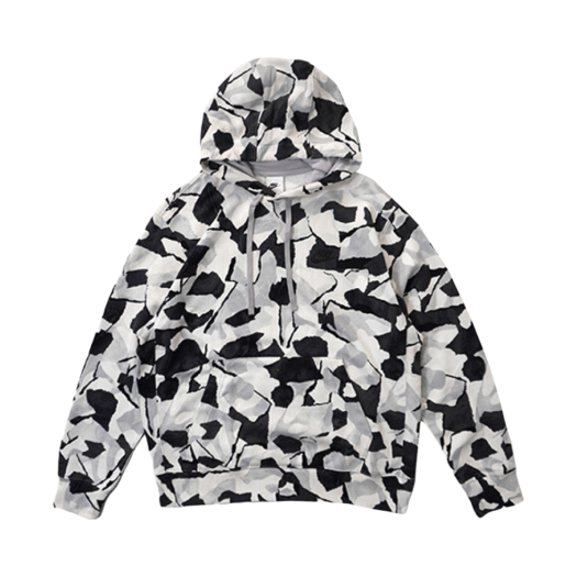 Nike Club Fleece French Terry Pullover Hoodie Anthracite Wolf Grey - Asia